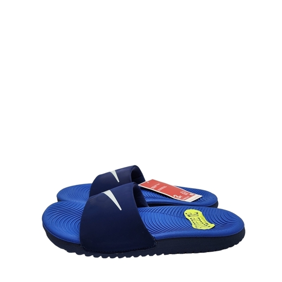 Nike Kids' Kawa Synthetic Strap Slip On  Slide Sandals - 3Y - Picture 1 of 7